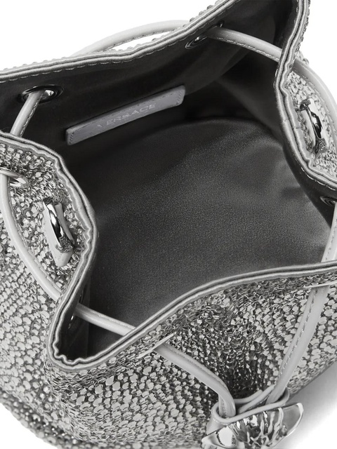 Versace La Medusa mini bucket bag - Silver - zdjęcie produktu nr 2