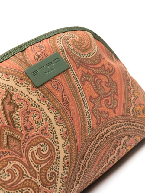 ETRO paisley-print makeup bag set - Brown - zdjęcie produktu nr 2