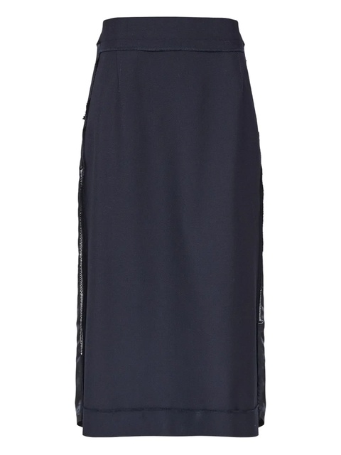 Maison Margiela midi skirt - Blue - zdjęcie produktu nr 1