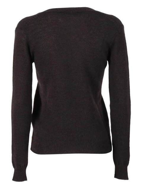 Weekend Max Mara Brunate1234 V-neck sweater - Grey - zdjęcie produktu nr 2