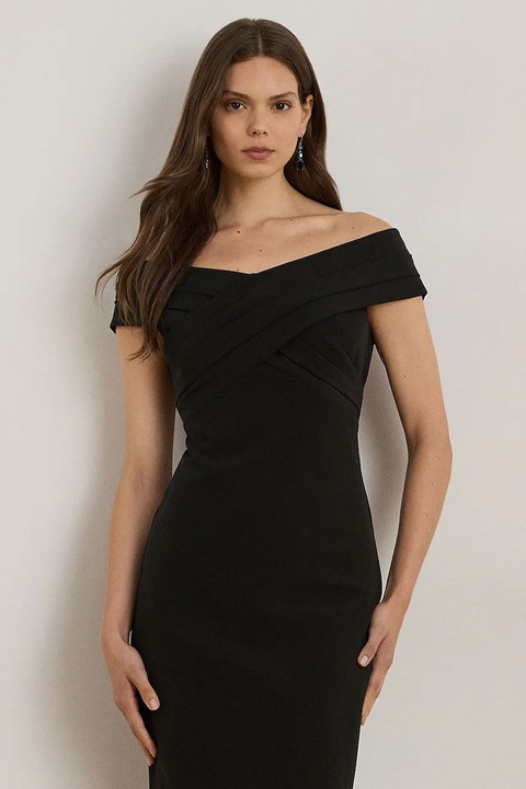 Lauren Ralph Lauren sukienka kolor czarny mini dopasowana 253936390 - zdjęcie produktu nr 2
