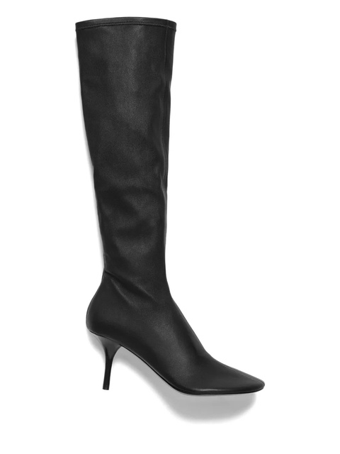 Acne Studios slouchy leather boots - Black - zdjęcie produktu nr 1