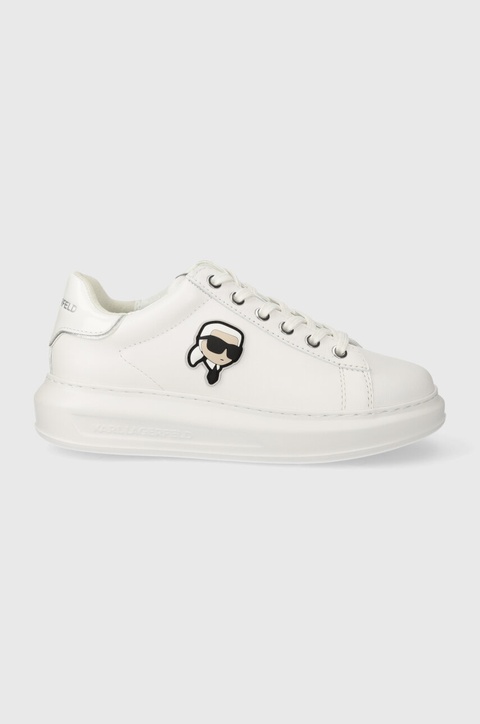 Karl Lagerfeld sneakersy skórzane KAPRI kolor biały KL62530N - zdjęcie produktu nr 1