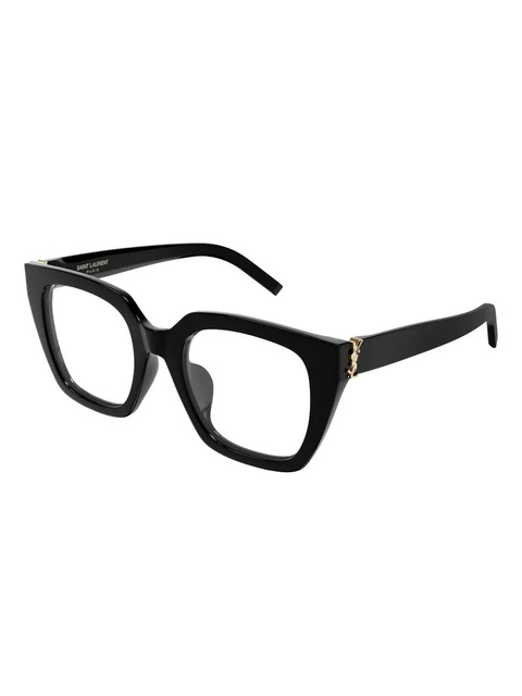 Saint Laurent Eyewear square glasses - Black - zdjęcie produktu nr 2