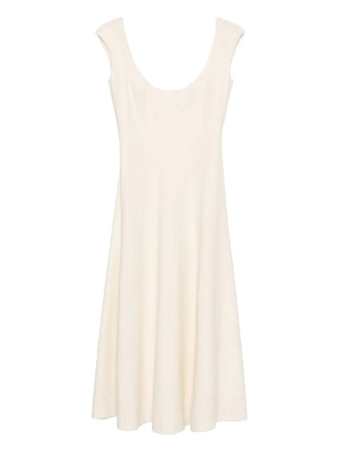 STAUD Charlotte dress - Neutrals - zdjęcie produktu nr 1