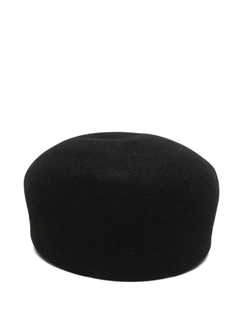 KHAITE newsboy cap - Black - zdjęcie produktu nr 2