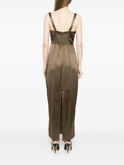 Reformation Ambre dress - Brown - zdjęcie produktu nr 1