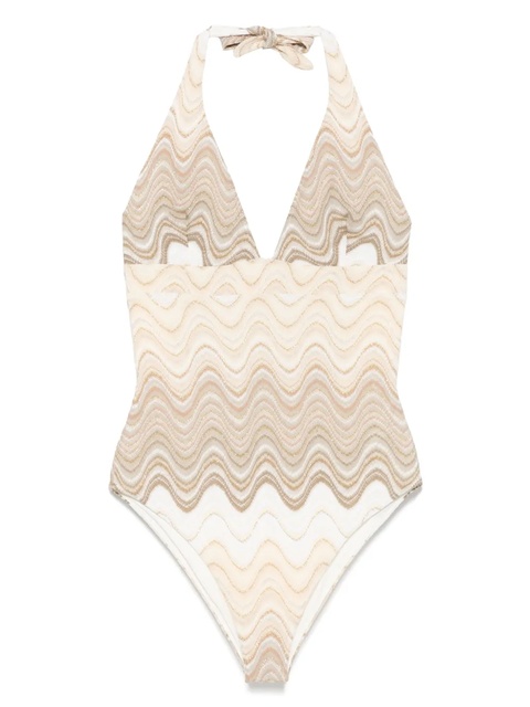 MC2 Saint Barth Marylin swimsuit - Neutrals - zdjęcie produktu nr 2