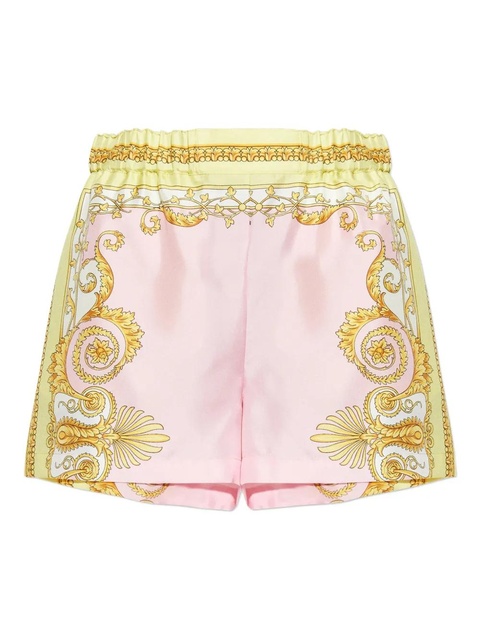 Versace Barocco-print shorts - Pink - zdjęcie produktu nr 1