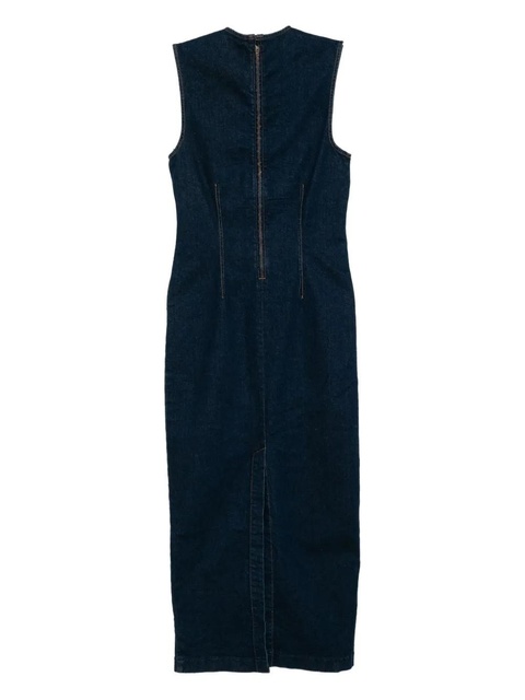 Reformation Kendi denim dress - Blue - zdjęcie produktu nr 2
