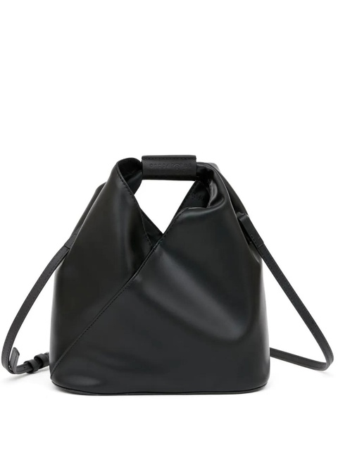 MM6 Maison Margiela Japanese leather tote bag - Black - zdjęcie produktu nr 1