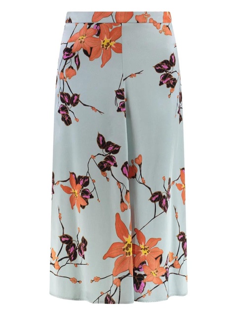 ETRO floral-print midi skirt - Blue - zdjęcie produktu nr 1