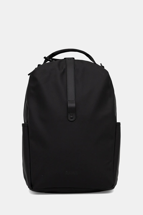 Rains plecak 14890 Clip Front Backpack W3 kolor czarny duży 14890 - zdjęcie produktu nr 1