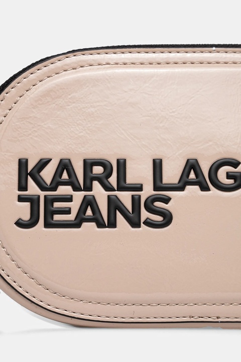 Karl Lagerfeld Jeans torebka kolor beżowy A1W30336 - zdjęcie produktu nr 2