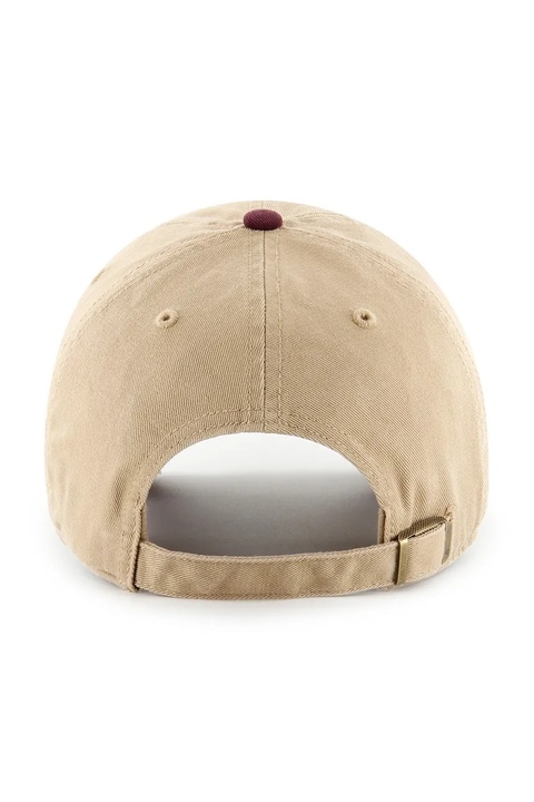47 brand czapka z daszkiem bawełniana MLB New York Yankees kolor zielony B-NLTRG17GWS-KHA - zdjęcie produktu nr 2