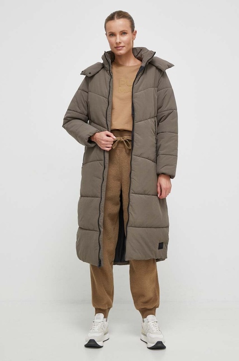Jack Wolfskin kurtka Karolinger damska kolor szary zimowa 1207481 - zdjęcie produktu nr 2