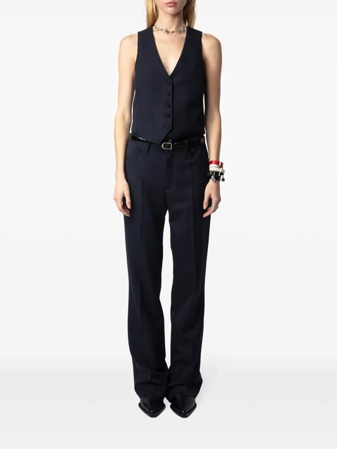 Zadig&Voltaire Emaux waistcoat - Blue - zdjęcie produktu nr 2