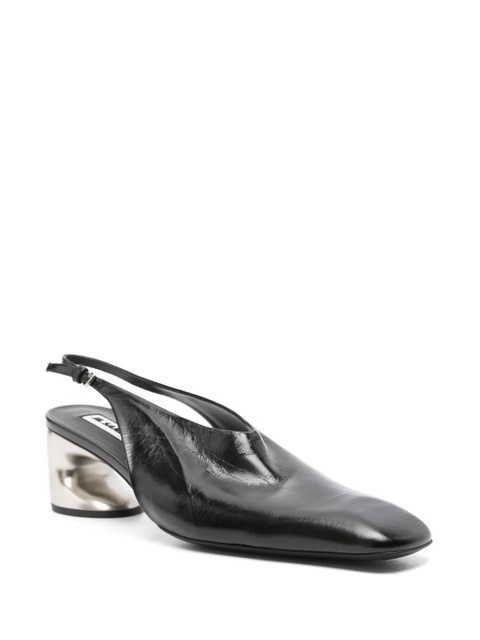 Jil Sander 60mm slingback pumps - Black - zdjęcie produktu nr 2