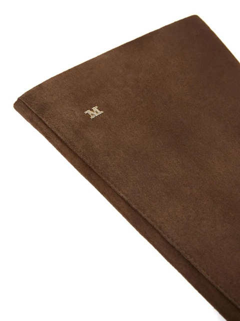 Max Mara Afideesuede gloves - Brown - zdjęcie produktu nr 2