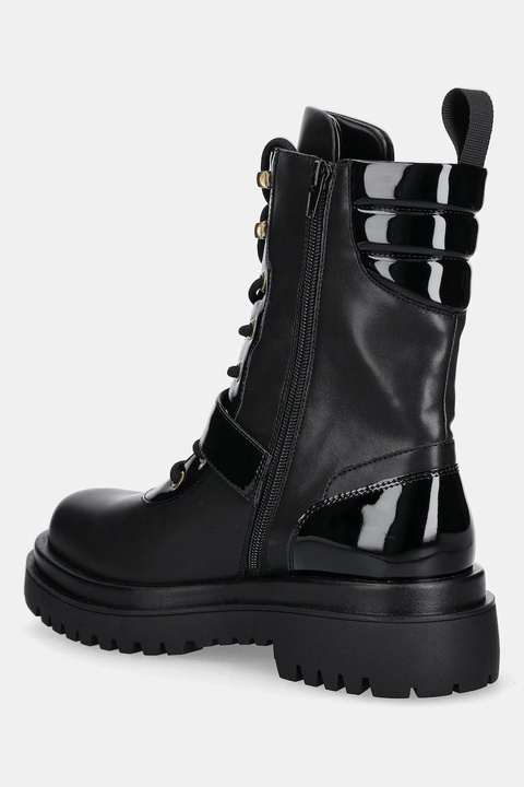 Versace Jeans Couture workery damskie kolor czarny na platformie 79VA3S67 71570 899 - zdjęcie produktu nr 2