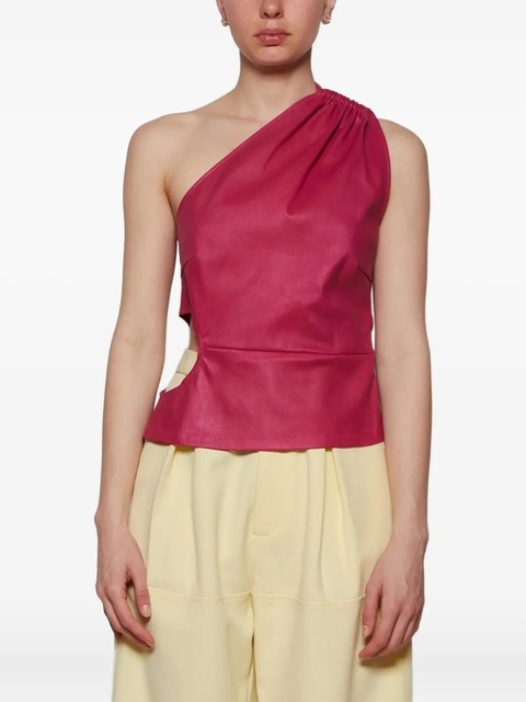 AMIRI one-shoulder cut-out top - Pink - zdjęcie produktu nr 1