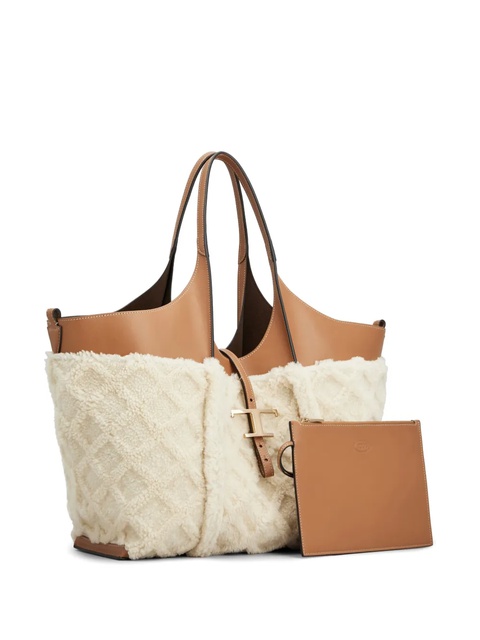 Tod's Intarsio tote bag - Brown - zdjęcie produktu nr 2
