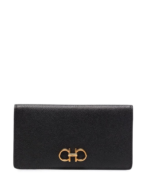 Ferragamo Gancini continental wallet - Black - zdjęcie produktu nr 1