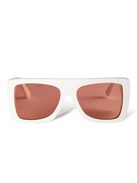 PUCCI rectangular-frame sunglasses - White - zdjęcie produktu nr 1
