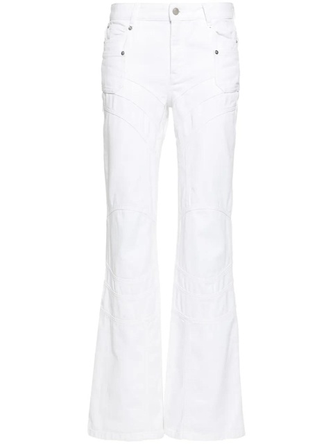 Zadig&Voltaire Elvira mid-rise flared jeans - White - zdjęcie produktu nr 1