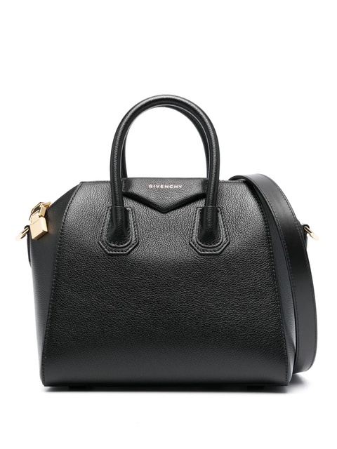 Givenchy mini Antigona leather tote bag - Black - zdjęcie produktu nr 1
