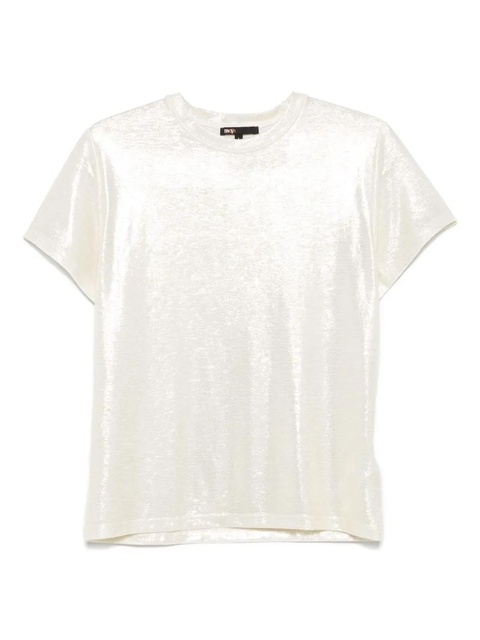 Maje lamé-effect T-shirt - Gold - zdjęcie produktu nr 1