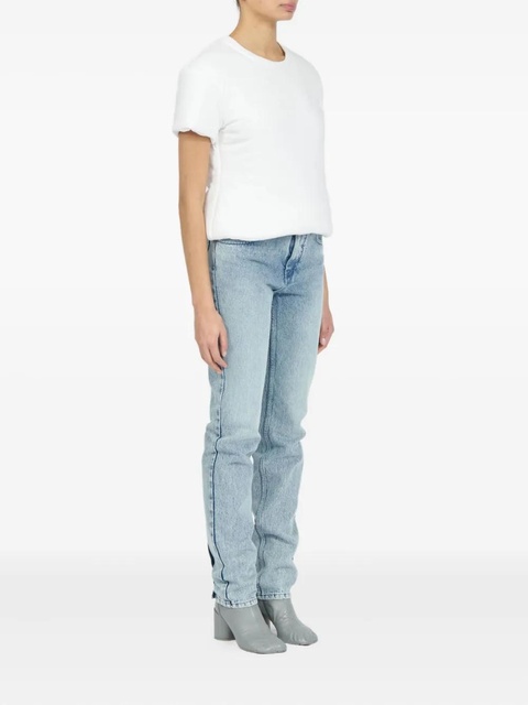 MM6 Maison Margiela padded cotton T-shirt - White - zdjęcie produktu nr 2