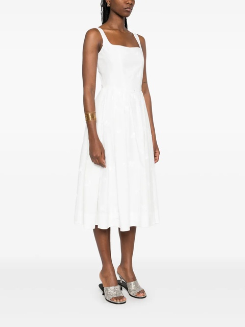 Maje embroidered midi dress - White - zdjęcie produktu nr 2