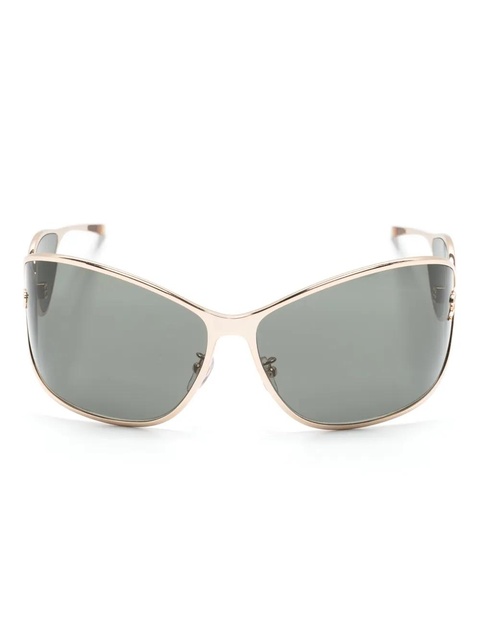 Blumarine wraparound-frame sunglasses - Gold - zdjęcie produktu nr 1