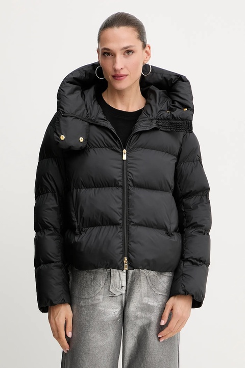 Pinko kurtka kolor czarny zimowa oversize 101602 A2P6 - zdjęcie produktu nr 1