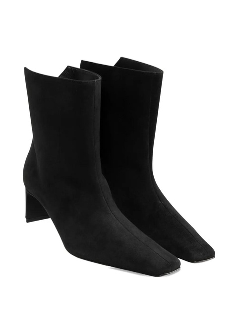 KHAITE 55mm Ona square-toe ankle boots - Black - zdjęcie produktu nr 1