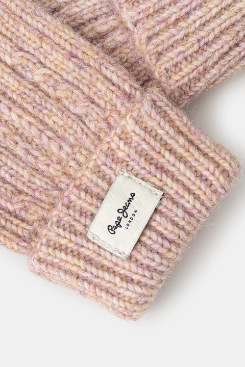 Pepe Jeans rękawiczki damskie kolor różowy PL0800002 - zdjęcie produktu nr 2