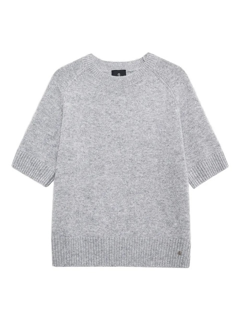 ANINE BING short-sleeve sweater - Grey - zdjęcie produktu nr 1