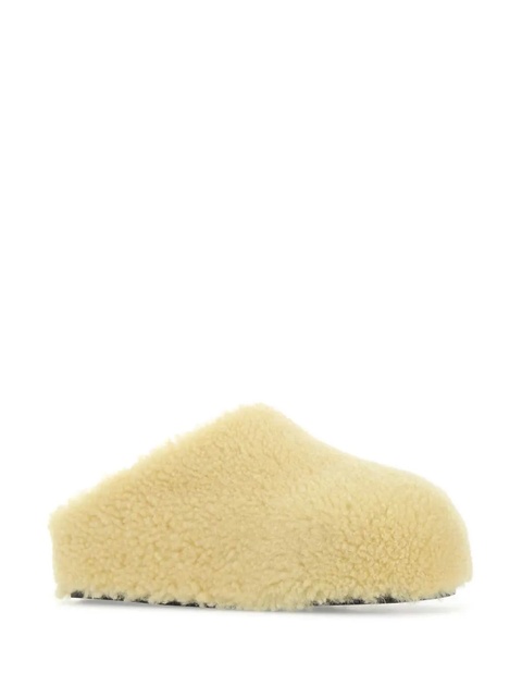 Amina Muaddi Giuly slippers - Yellow - zdjęcie produktu nr 2
