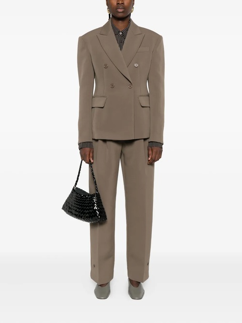 The Frankie Shop pleated buttoned trousers - Green - zdjęcie produktu nr 2