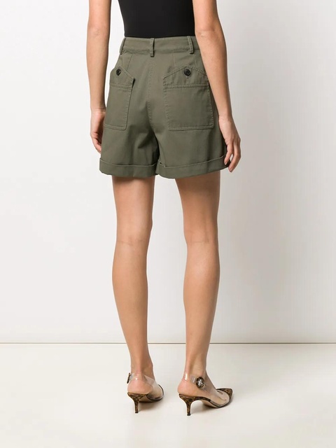 Valentino Garavani VGOLD tailored shorts - Green - zdjęcie produktu nr 2