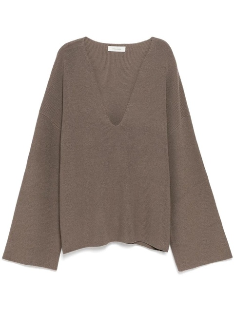 ENTIRE STUDIOS Dormer knit top - Brown - zdjęcie produktu nr 1