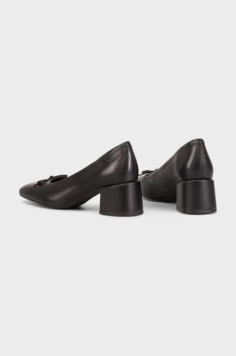 Vagabond Shoemakers czółenka skórzane ADISON kolor czarny na słupku 5939-001-20 - zdjęcie produktu nr 2