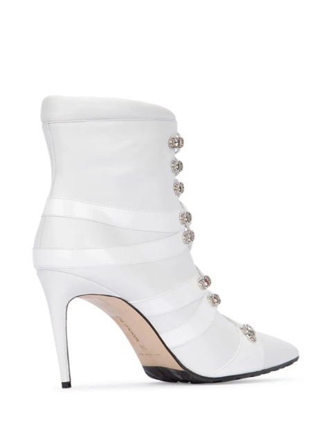 Manolo Blahnik 105mm Roblax boots - White - zdjęcie produktu nr 2