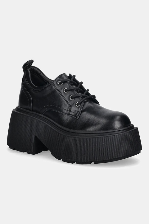 Buffalo półbuty Vicious Lace Up Lo damskie kolor czarny na platformie 1622483-BLK - zdjęcie produktu nr 1