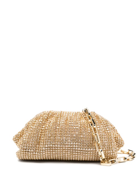 Self-Portrait Chainmail clutch bag - Gold - zdjęcie produktu nr 1