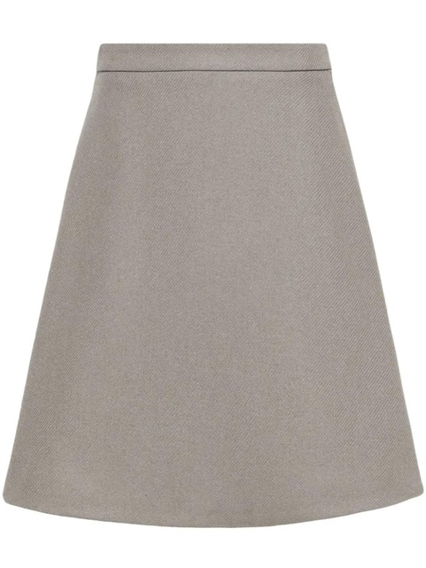 AMI Paris knitted midi skirt - Green - zdjęcie produktu nr 1