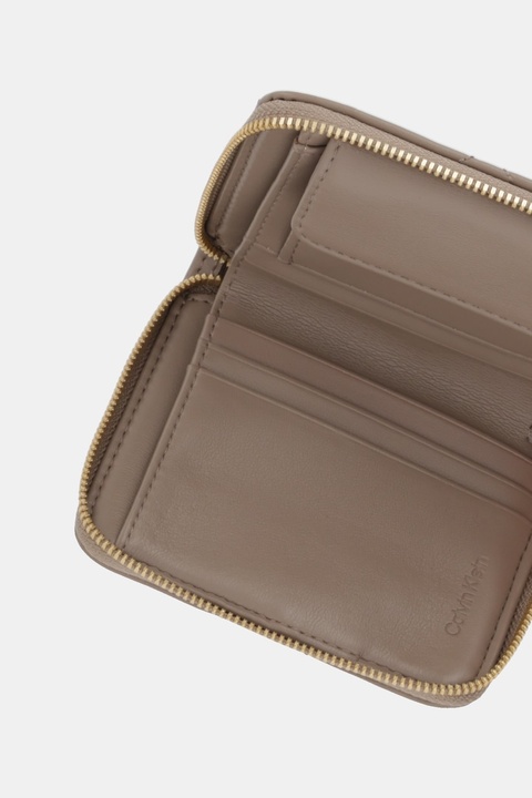 Calvin Klein portfel damski kolor beżowy LV04F1121G - zdjęcie produktu nr 2