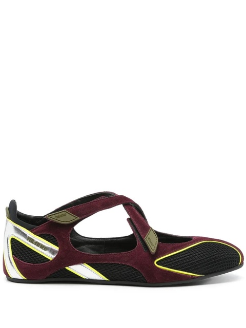 The Attico Nomad ballerina shoes - Purple - zdjęcie produktu nr 1