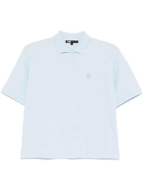 Maje patch-detail polo top - Blue - zdjęcie produktu nr 1